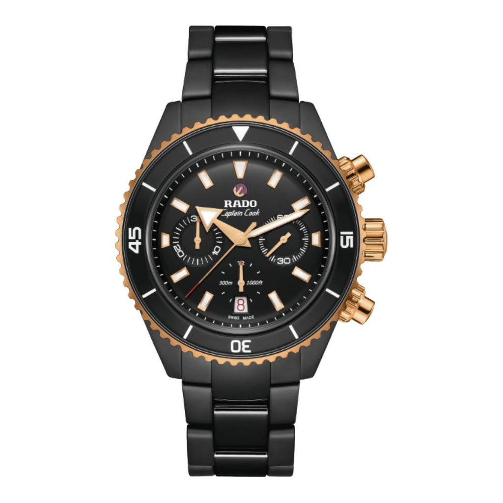 RADO Men's Watch (Captain Cook High-Tech Ceramic Automatic