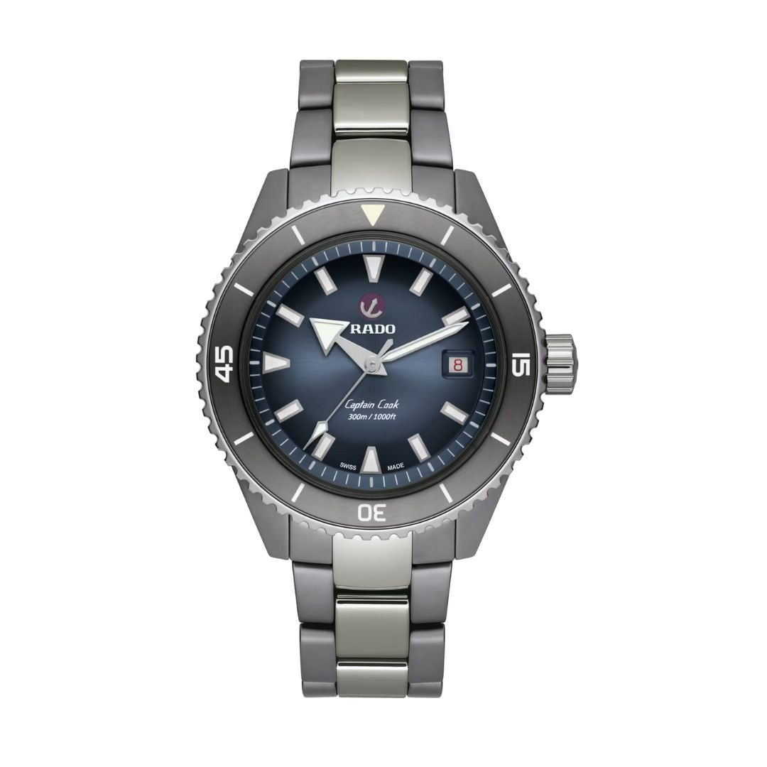 Rado Men's Watch Captain Cook High - Tech Ceramic Diver (Captain Cook 43.0 mm) Not Net