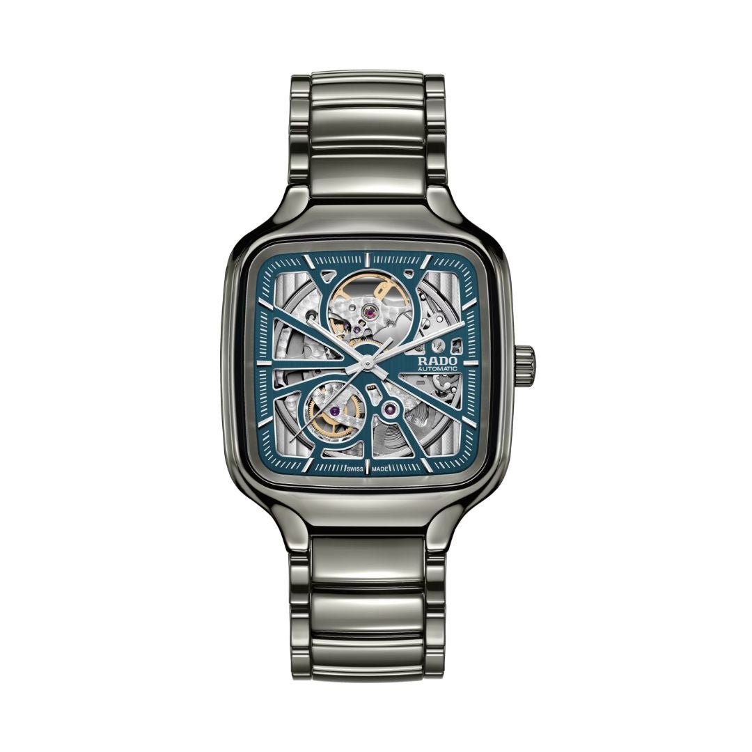 Rado Men's Watch True Square Automatic Open Heart (True Square 38.0 mm) Not Net