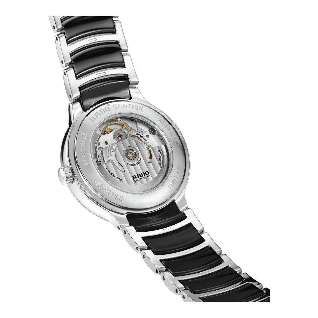 Buy RADO Unisex Watch (Centrix Automatic Diamonds 39.5 mm) at Kay&