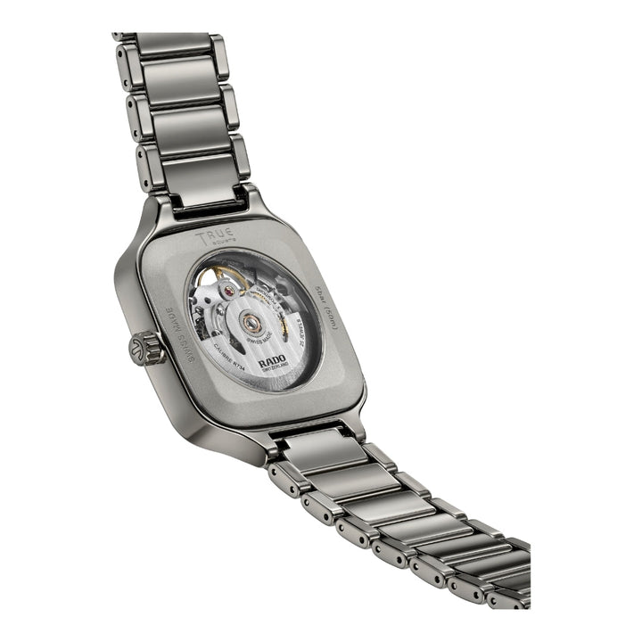 Buy RADO Unisex Watch (True Square Automatic Open Heart Sparkling 38.0 mm) at Kay&