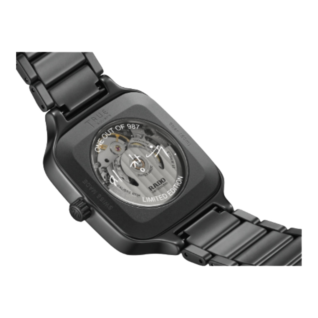 Buy RADO Unisex Watch (True Square Open Heart X Ji Chang - wook Limited Edition 38.0 mm) at Kay&