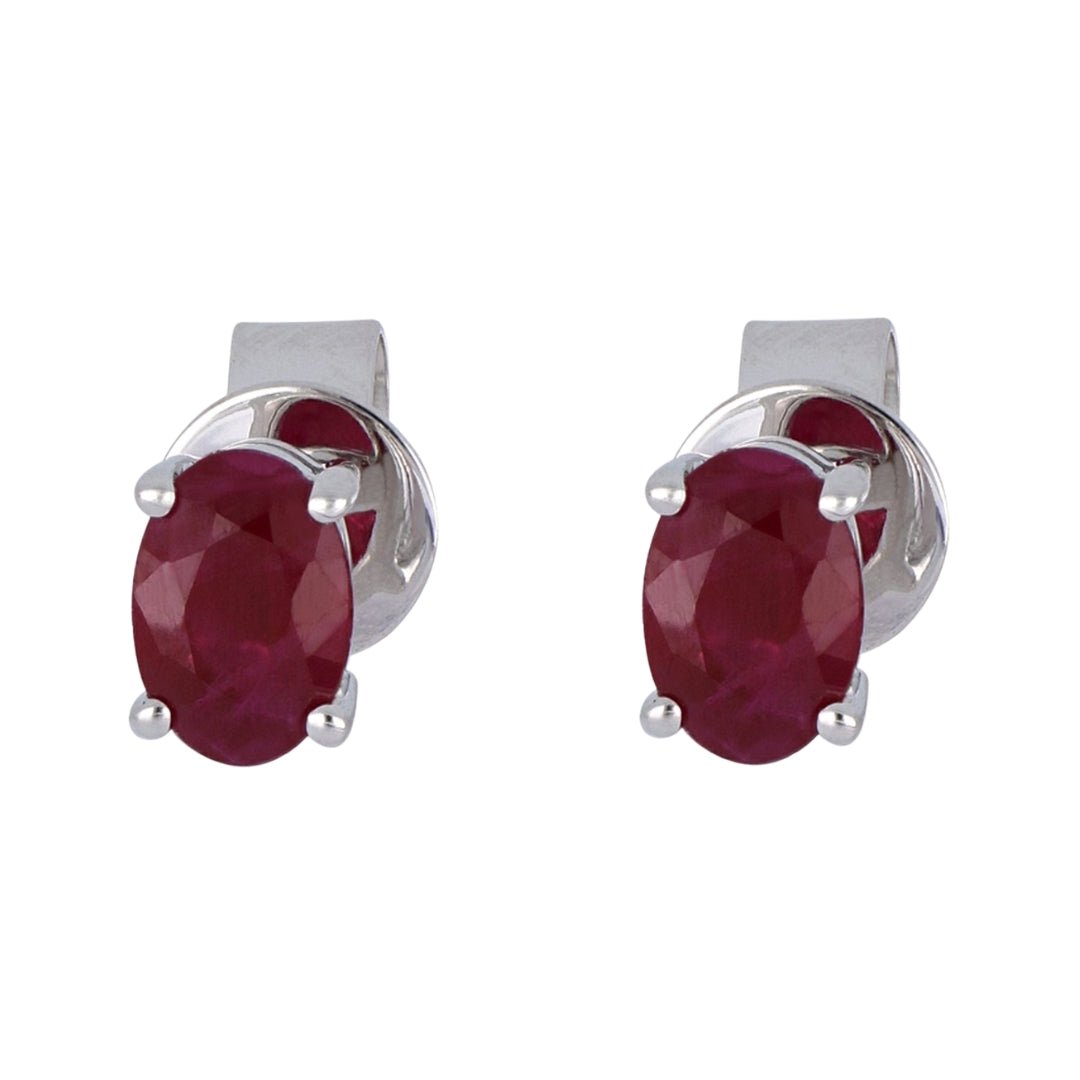 Ruby Earrings (Ruby 1.35 cts.) Not Net