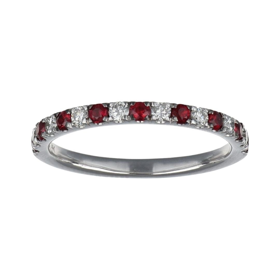 Buy Ruby Ring (Ruby 0.34 cts. White Diamond 0.23 cts.) at Kay's Fine Jewelry