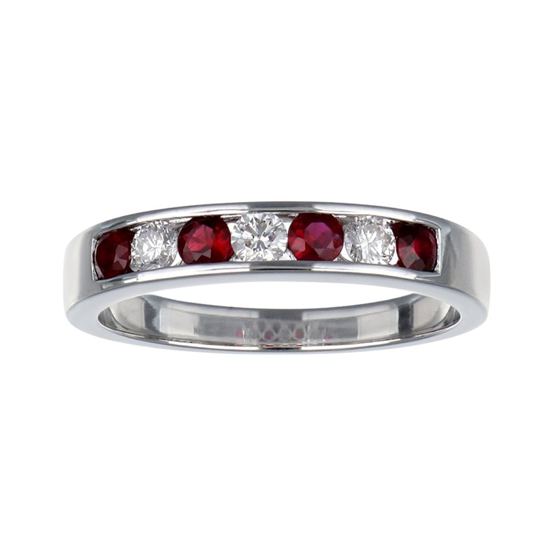 Ruby Ring (Ruby 0.41 cts. White Diamond 0.23 cts.) Not Net