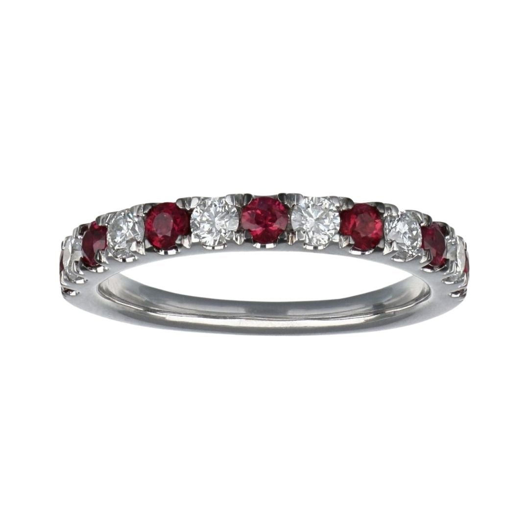 Buy Ruby Ring (Ruby 0.56 cts. White Diamond 0.44 cts.) at Kay's Fine Jewelry