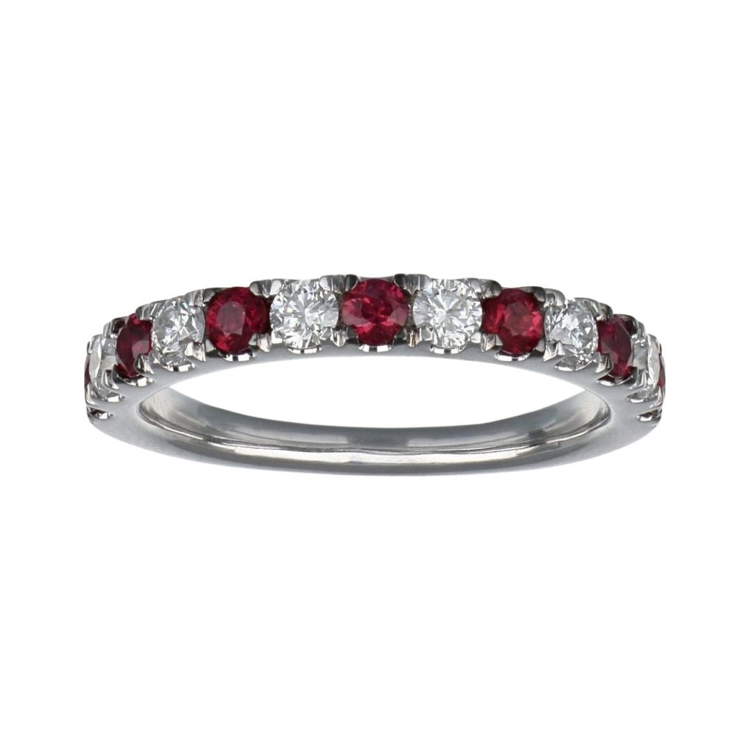 Buy Ruby Ring (Ruby 0.56 cts. White Diamond 0.44 cts.) at Kay's Fine Jewelry