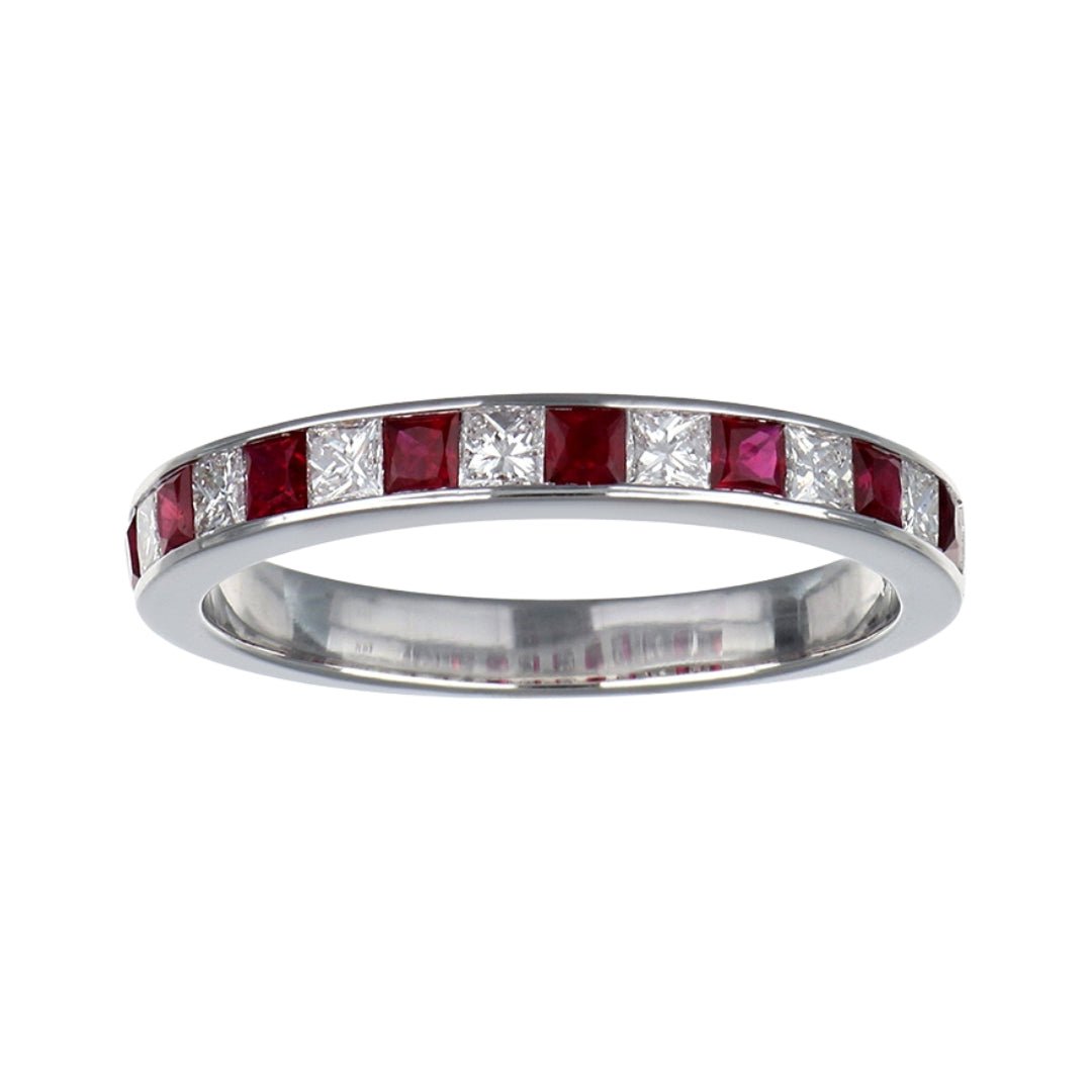 Buy Ruby Ring (Ruby 0.56 cts. White Diamond 0.45 cts.) at Kay's Fine Jewelry