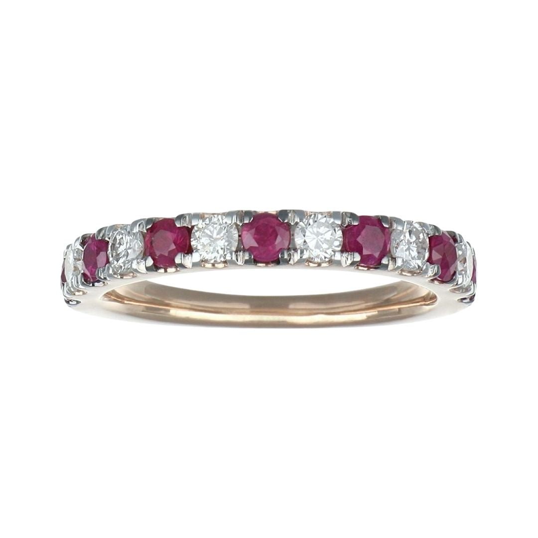 Buy Ruby Ring (Ruby 0.57 cts. White Diamond 0.44 cts.) at Kay's Fine Jewelry