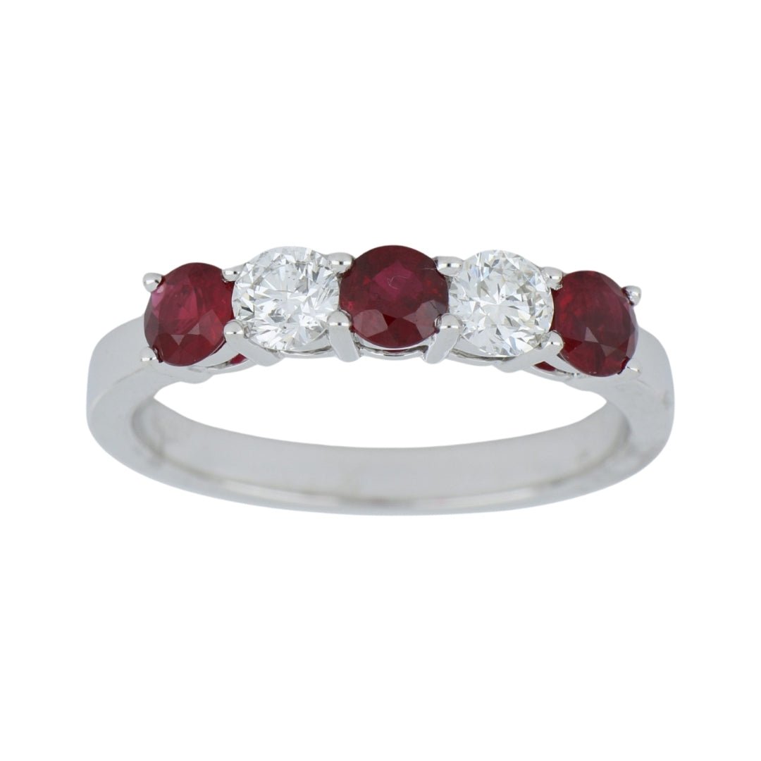 Buy Ruby Ring (Ruby 0.82 cts. White Diamond 0.48 cts.) at Kay's Fine Jewelry