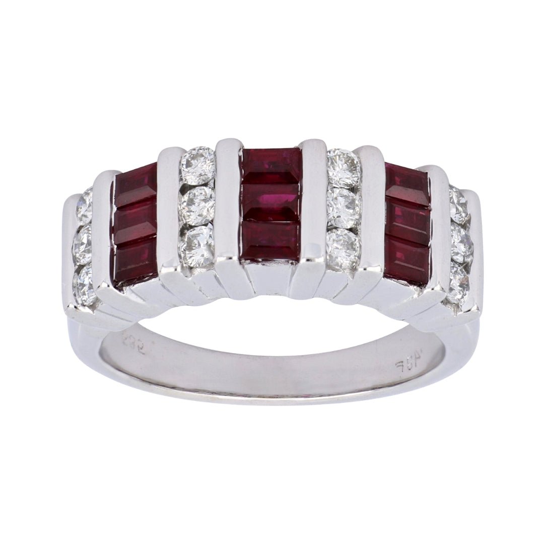 Buy Ruby Ring (Ruby 0.94 cts. White Diamond 0.48 cts.) at Kay's Fine Jewelry