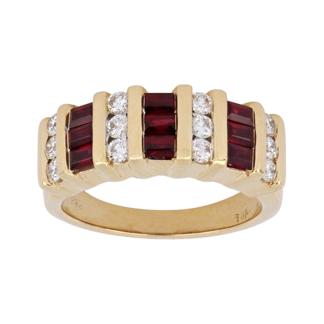 Buy Ruby Ring (Ruby 0.96 cts. White Diamond 0.48 cts.) at Kay's Fine Jewelry