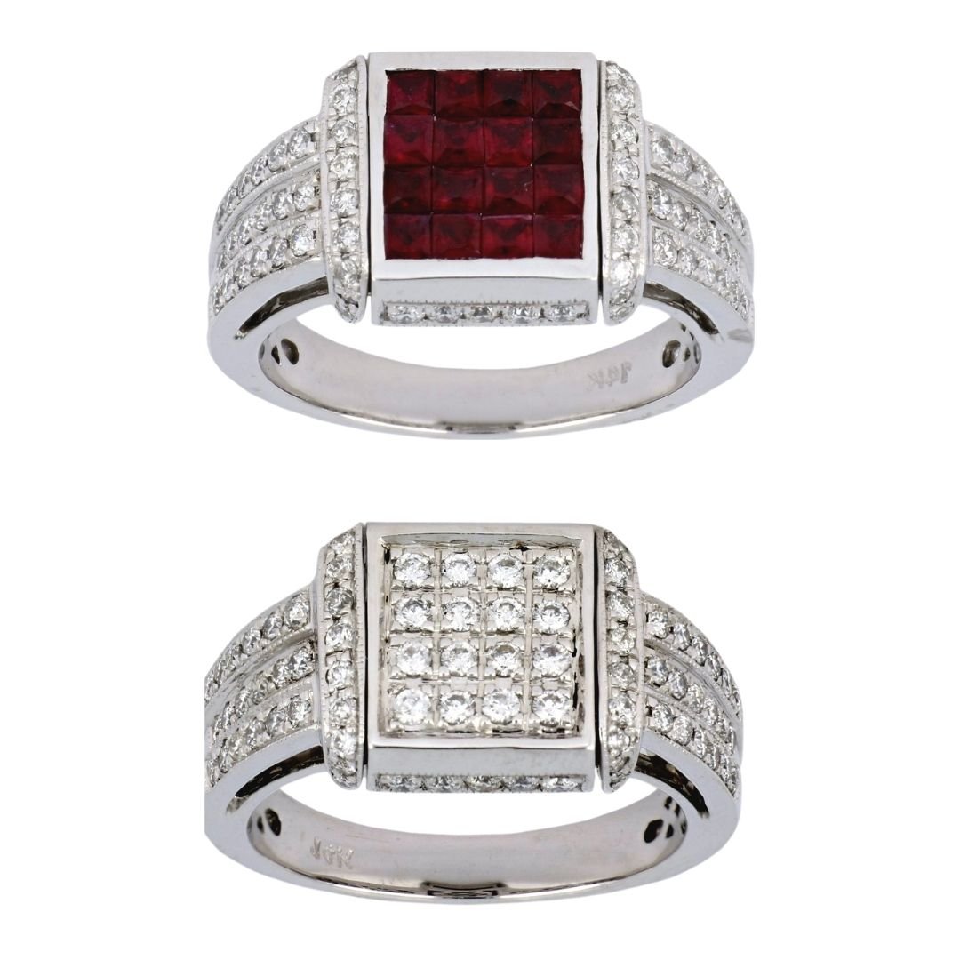 Buy Ruby Ring (Ruby 1.08 cts. White Diamond 0.77 cts.) at Kay's Fine Jewelry