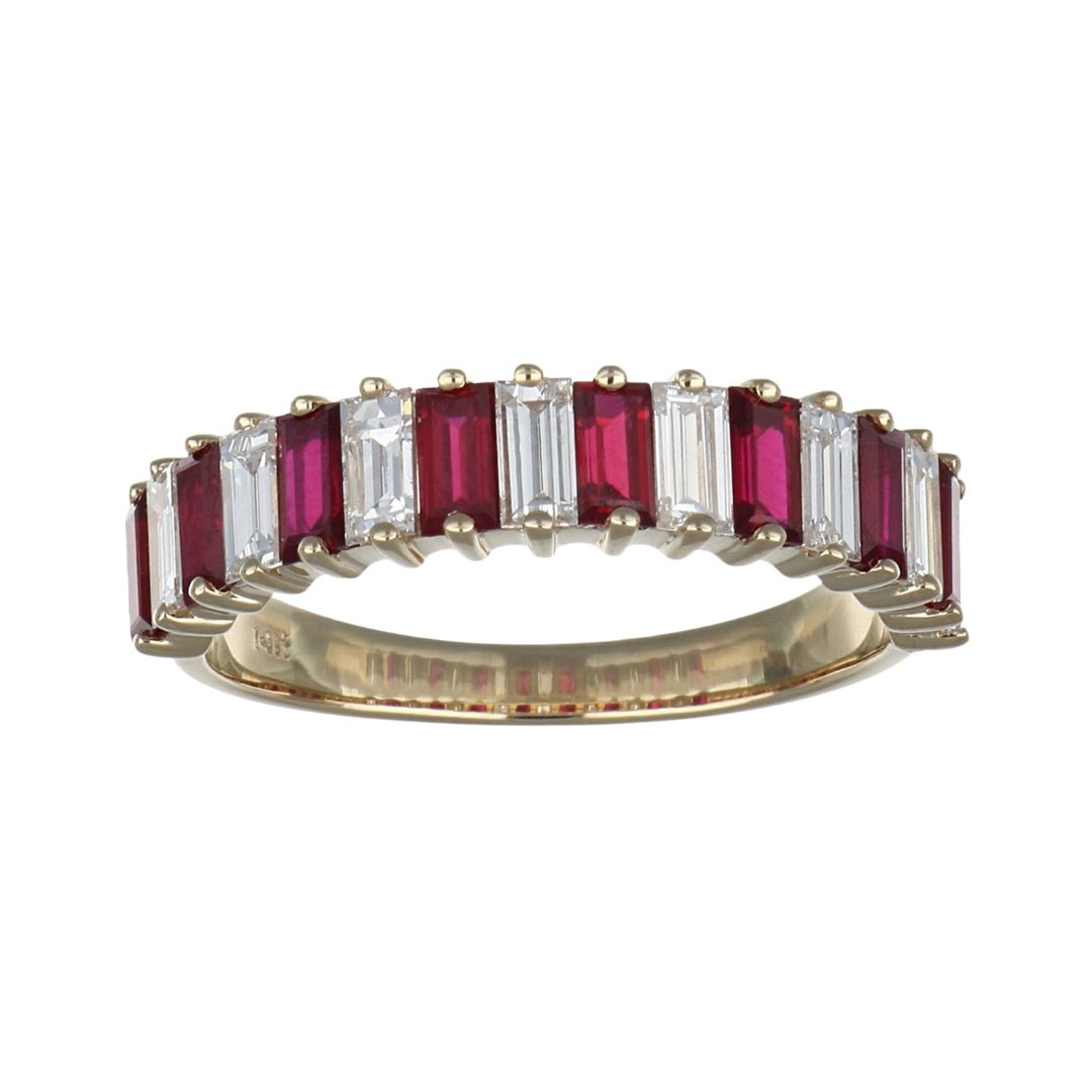 Ruby Ring (Ruby 1.14 cts. White Diamond 0.97 cts.) Not Net