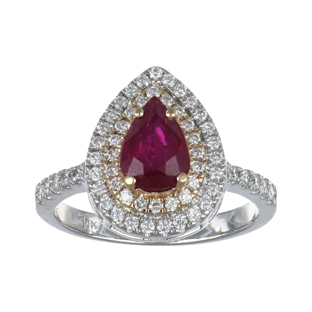 Buy Ruby Ring (Ruby 1.49 cts. White Diamond 0.45 cts.) at Kay's Fine Jewelry