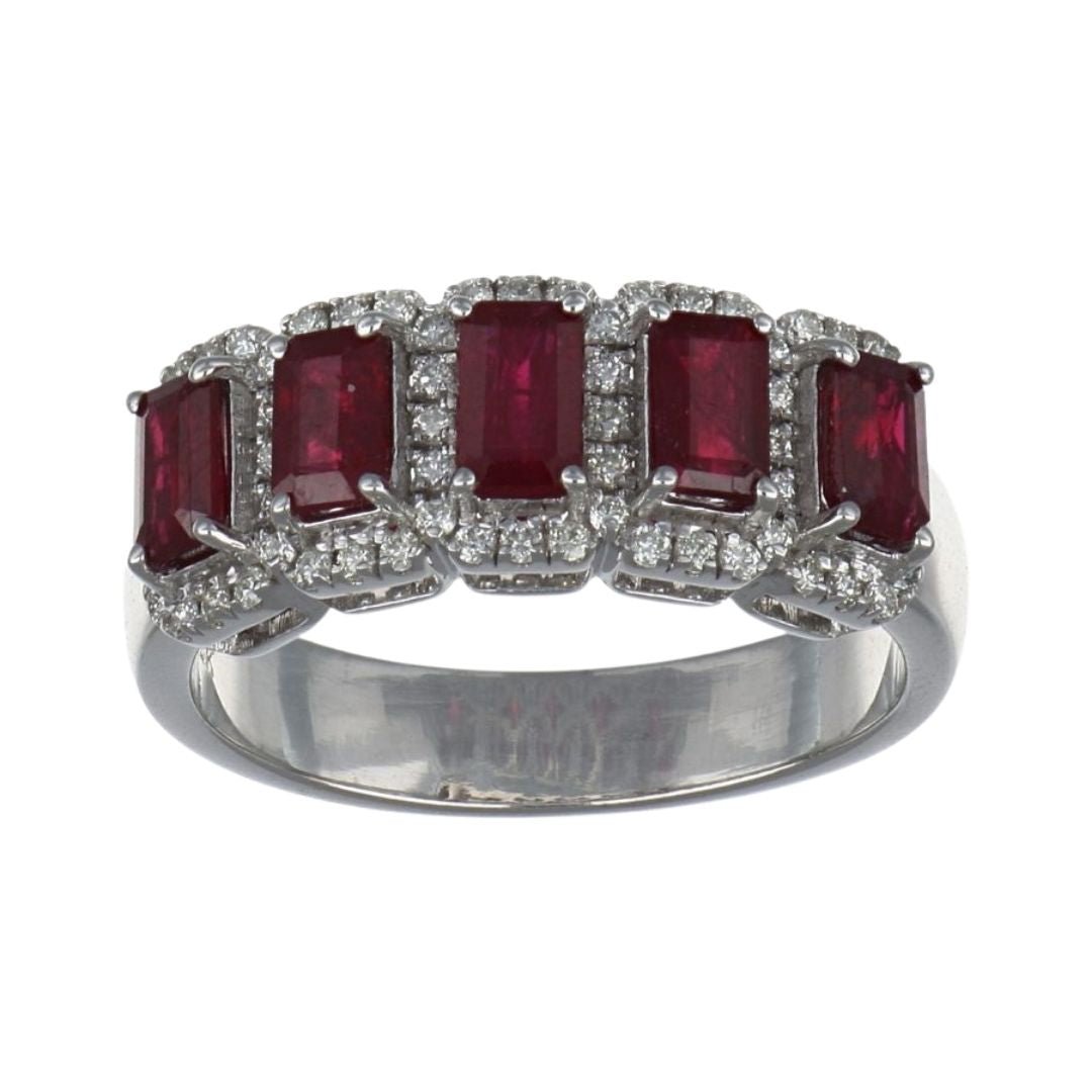Buy Ruby Ring (Ruby 1.65 cts. White Diamond 0.29 cts.) at Kay's Fine Jewelry