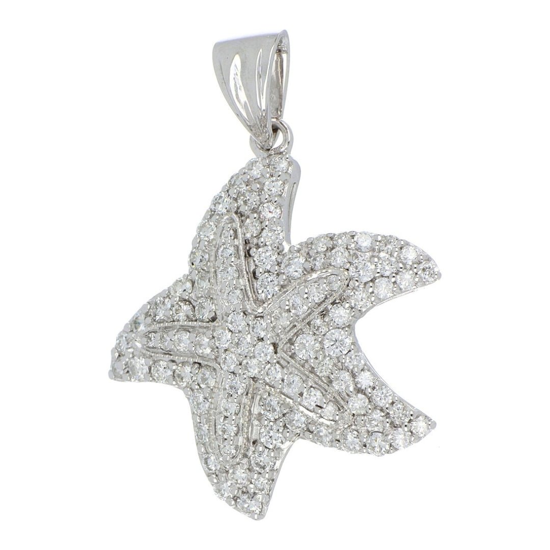 Sea Life White Diamond Pendant (White Diamond 1.63 cts.) Not Net