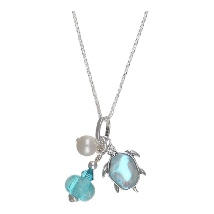 Buy Sterling Silver Turtle Murano Glass Necklace at Kay's Fine Jewelry
