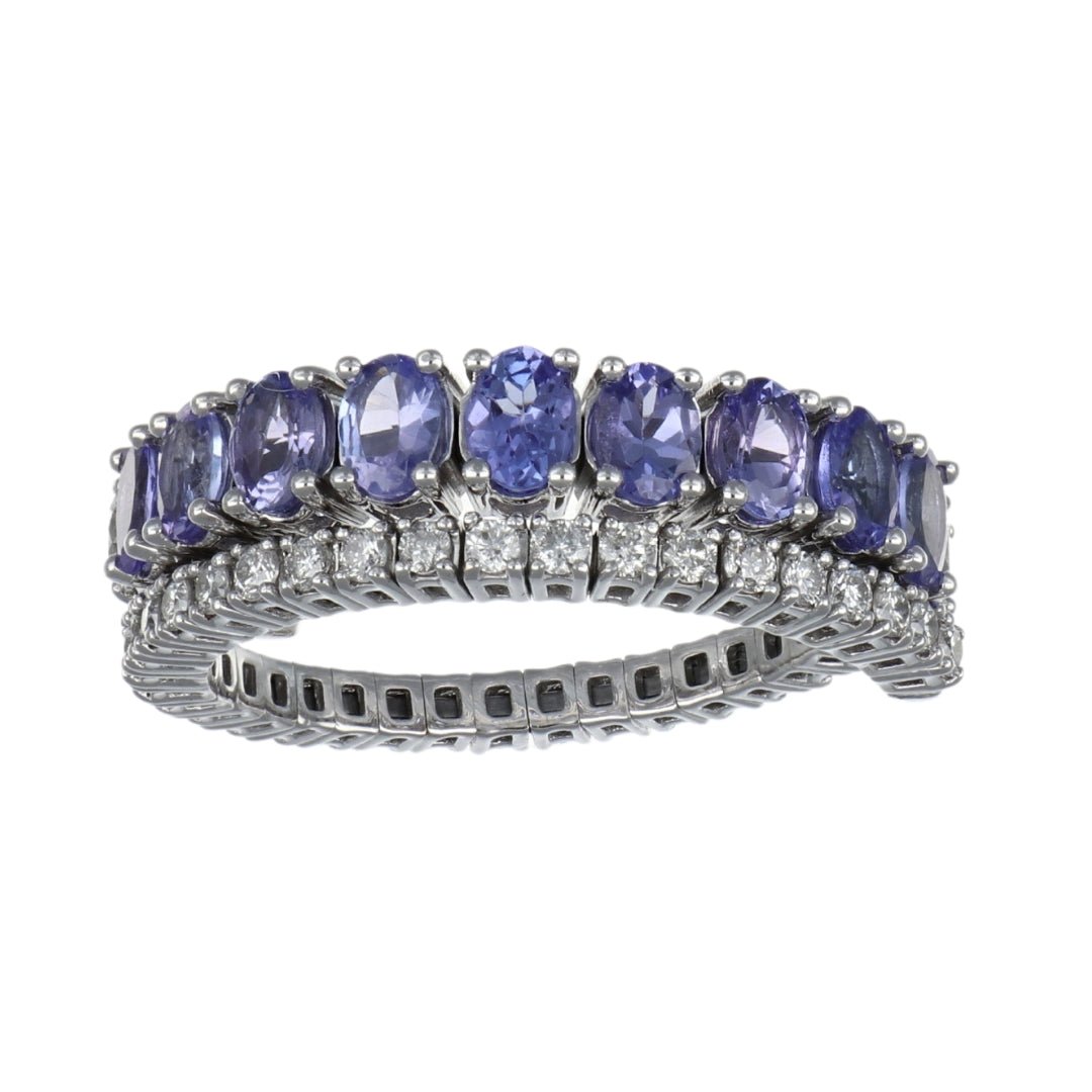 Buy Tanzanite Flexi Ring (Tanzanite 1.63 cts. White Diamond 0.75 cts. at Kay's Fine Jewelry