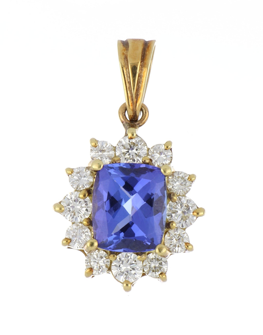 Buy Tanzanite Ladies Pendant (Tanzanite 3.59 cts. White Diamond 1.33 cts.) at Kay's Fine Jewelry