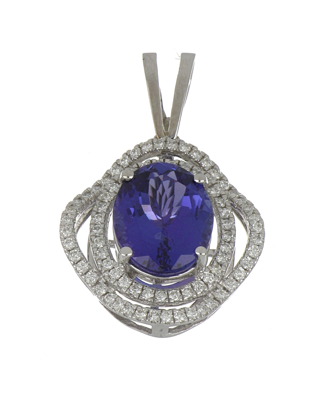 Buy Tanzanite Ladies Pendant (Tanzanite 5.23 cts. White Diamond 0.5 cts.) at Kay's Fine Jewelry