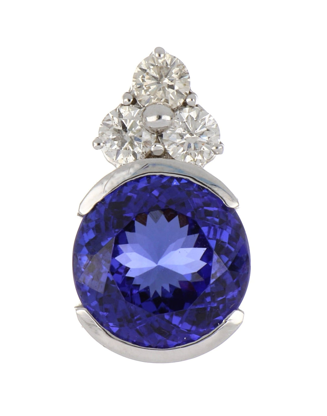 Buy Tanzanite Ladies Pendant (Tanzanite 9.45 cts. White Diamond 0.8 cts.) at Kay's Fine Jewelry