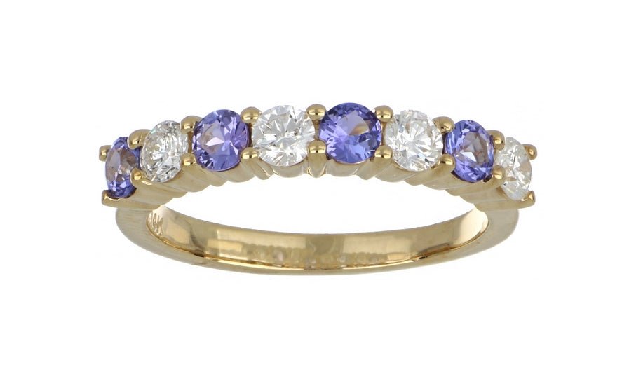 Buy Tanzanite Ladies Ring (Tanzanite 0.65 cts. White Diamond 0.51 cts.) at Kay's Fine Jewelry