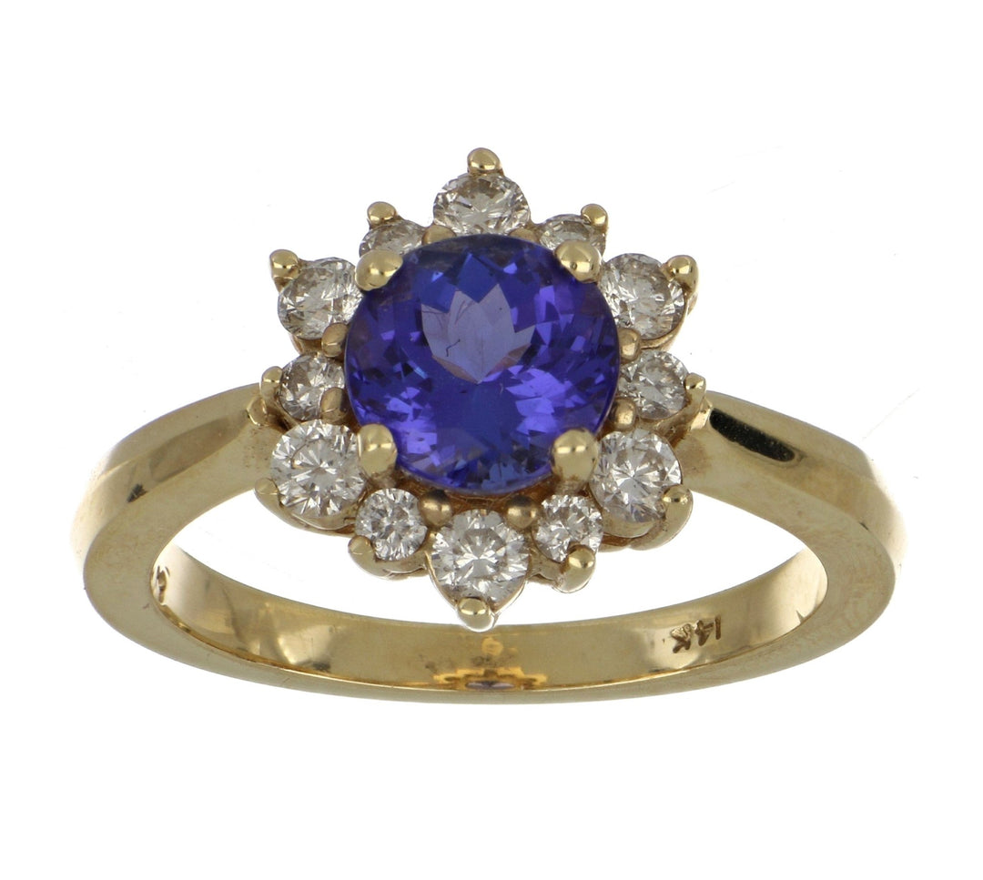 Buy Tanzanite Ladies Ring (Tanzanite 1.59 cts. White Diamond 0.48 cts.) at Kay's Fine Jewelry
