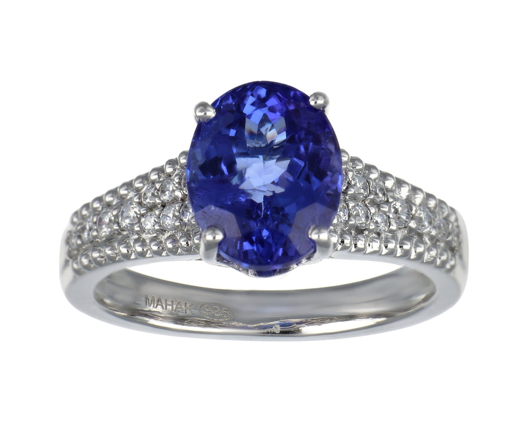 Tanzanite Ladies Ring (Tanzanite 3.78 cts. Cubic Zirconia) Not Net