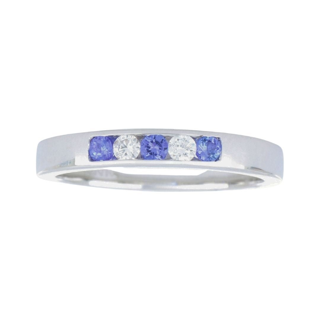 Buy Tanzanite Ring (Tanzanite 0.19 cts. White Diamond 0.1 cts.) at Kay's Fine Jewelry