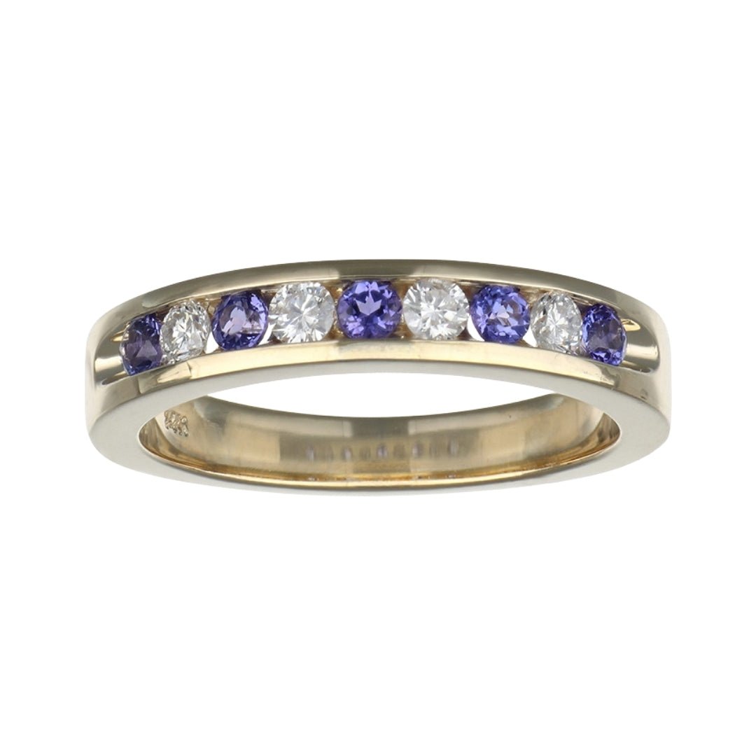 Buy Tanzanite Ring (Tanzanite 0.33 cts. White Diamond 0.23 cts.) at Kay's Fine Jewelry