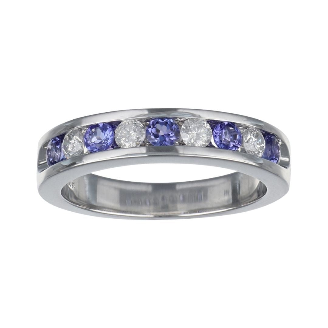 Buy Tanzanite Ring (Tanzanite 0.47 cts. White Diamond 0.32 cts.) at Kay's Fine Jewelry