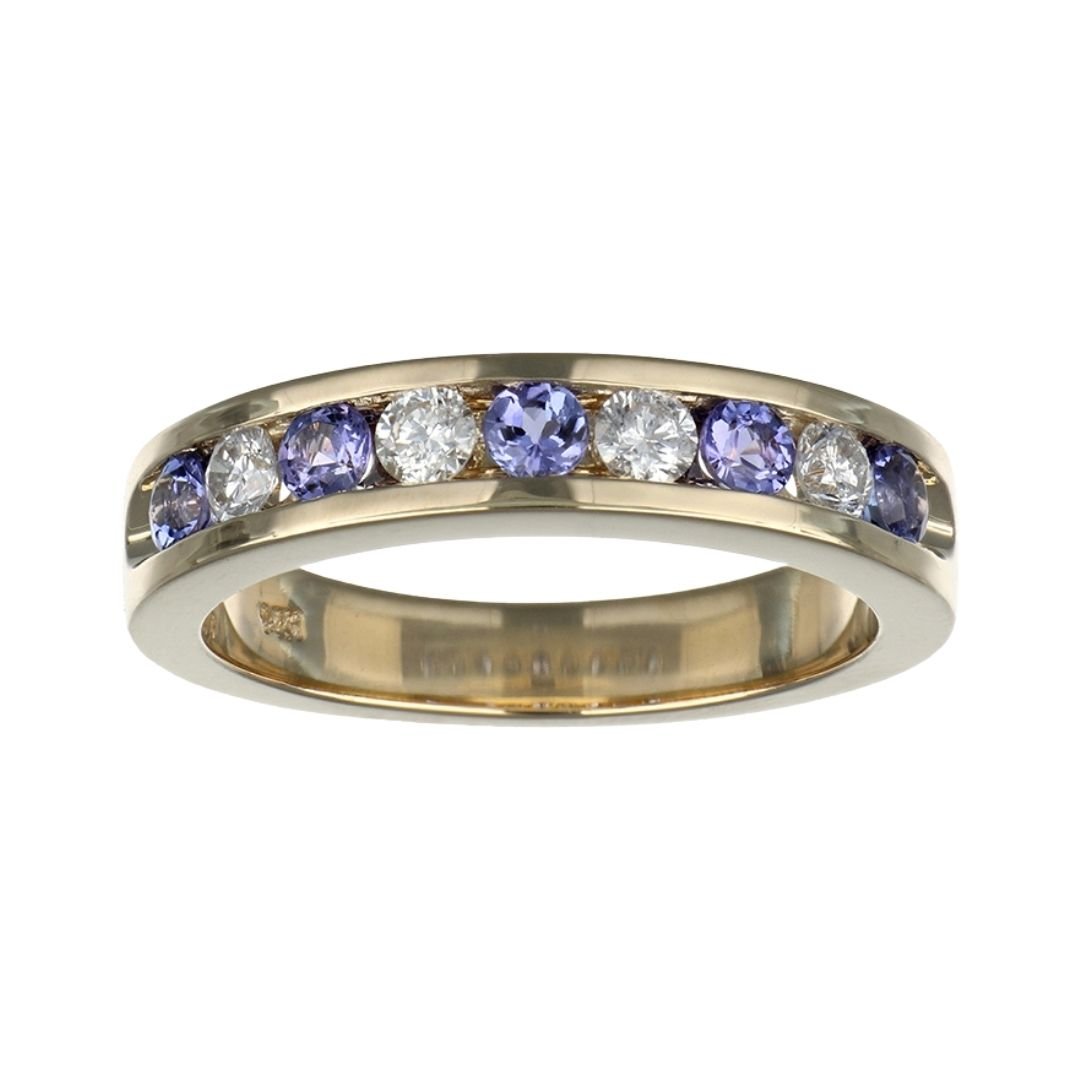 Buy Tanzanite Ring (Tanzanite 0.47 cts. White Diamond 0.32 cts.) at Kay's Fine Jewelry