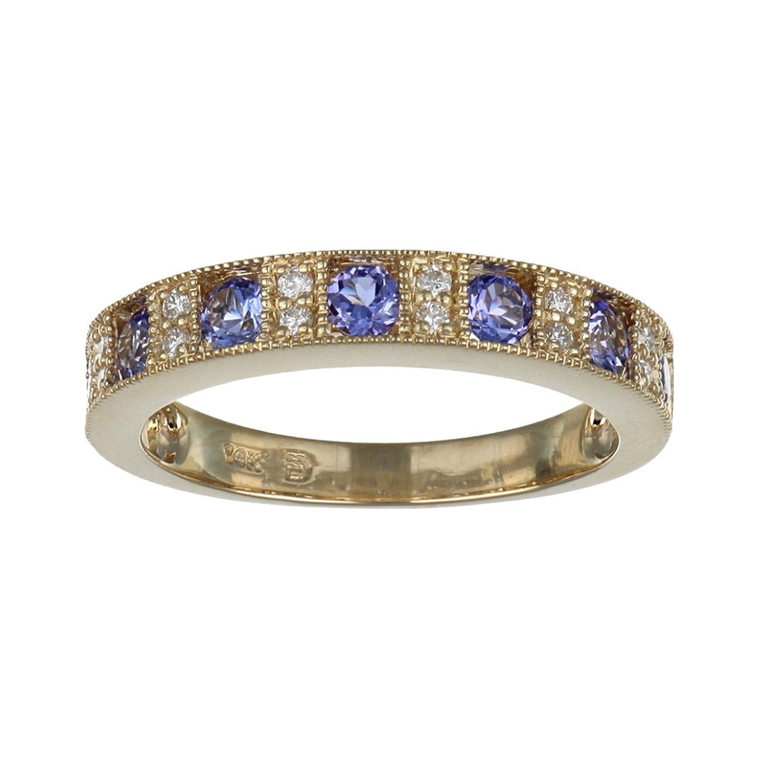 Buy Tanzanite Ring (Tanzanite 0.63 cts. White Diamond 0.12 cts) at Kay's Fine Jewelry
