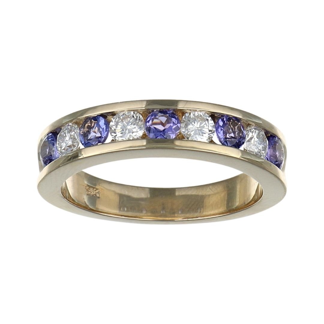 Buy Tanzanite Ring (Tanzanite 0.63 cts. White Diamond 0.46 cts.) at Kay's Fine Jewelry