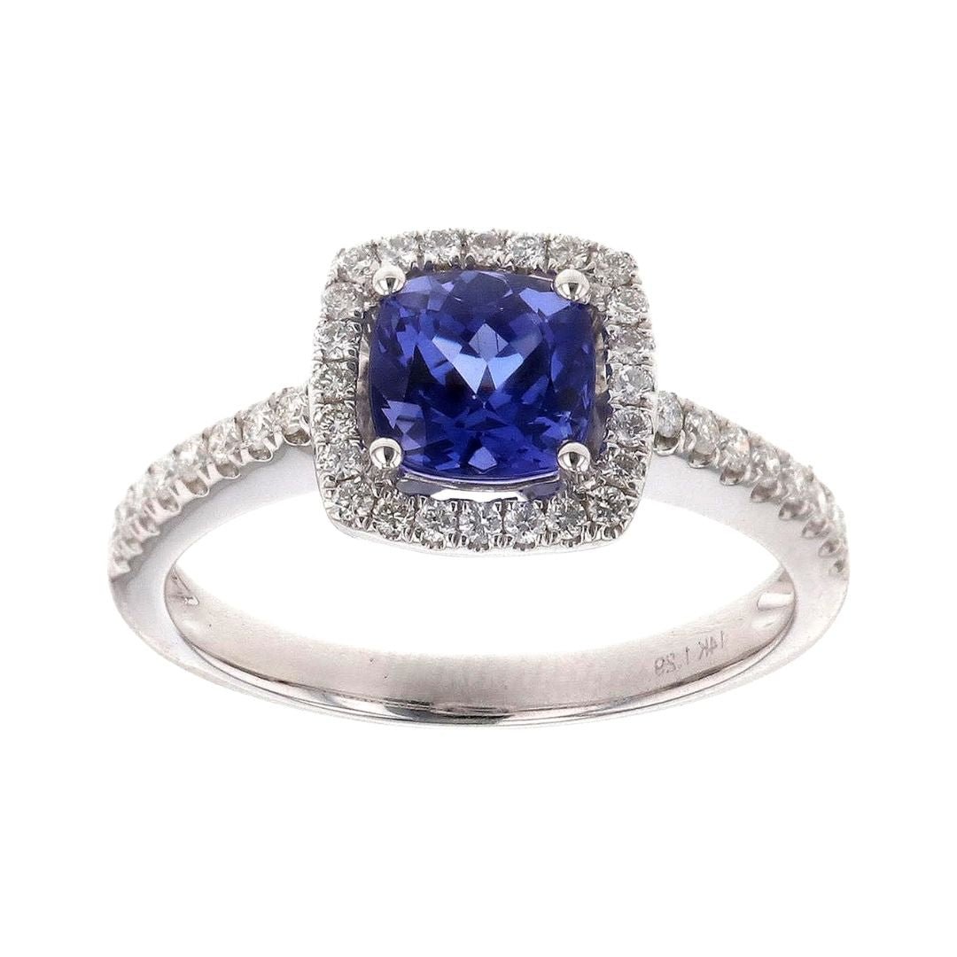 Buy Tanzanite Ring (Tanzanite 1.29 cts. White Diamond 0.31 cts.) at Kay's Fine Jewelry