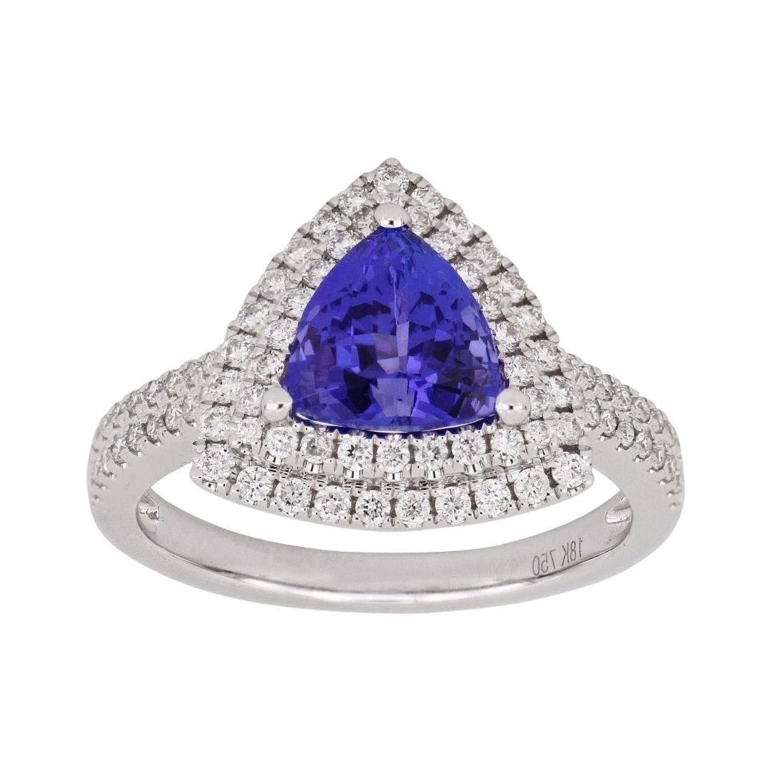 Buy Tanzanite Ring (Tanzanite 1.77 cts. White Diamond 0.51 cts.) at Kay's Fine Jewelry