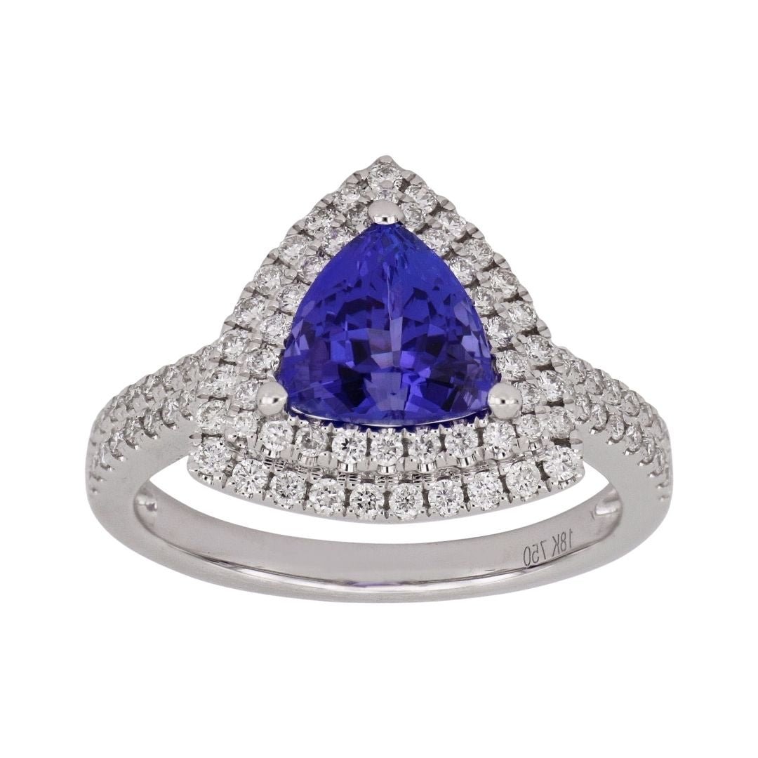 Buy Tanzanite Ring (Tanzanite 1.81 cts. White Diamond 0.51 cts.) at Kay's Fine Jewelry