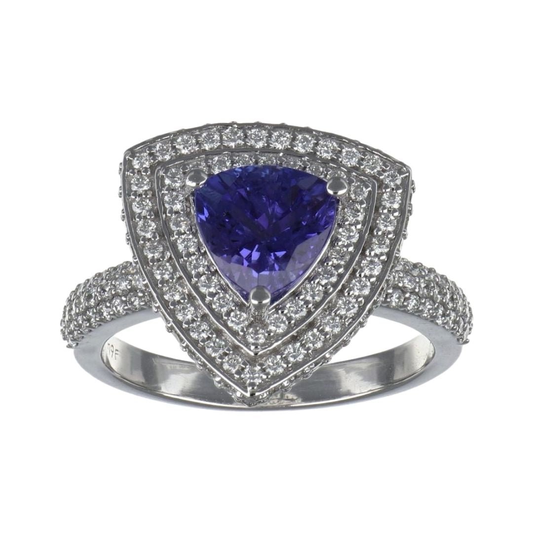 Buy Tanzanite Ring (Tanzanite 1.82 cts. White Diamond 0.79 cts.) at Kay's Fine Jewelry