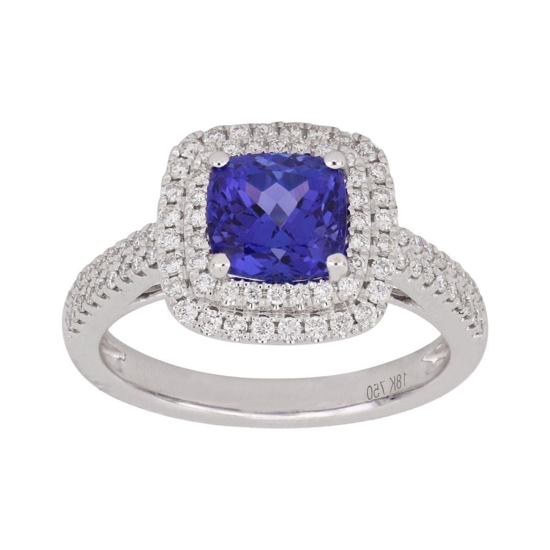 Buy Tanzanite Ring (Tanzanite 1.98 cts. White Diamond 0.42 cts.) at Kay's Fine Jewelry