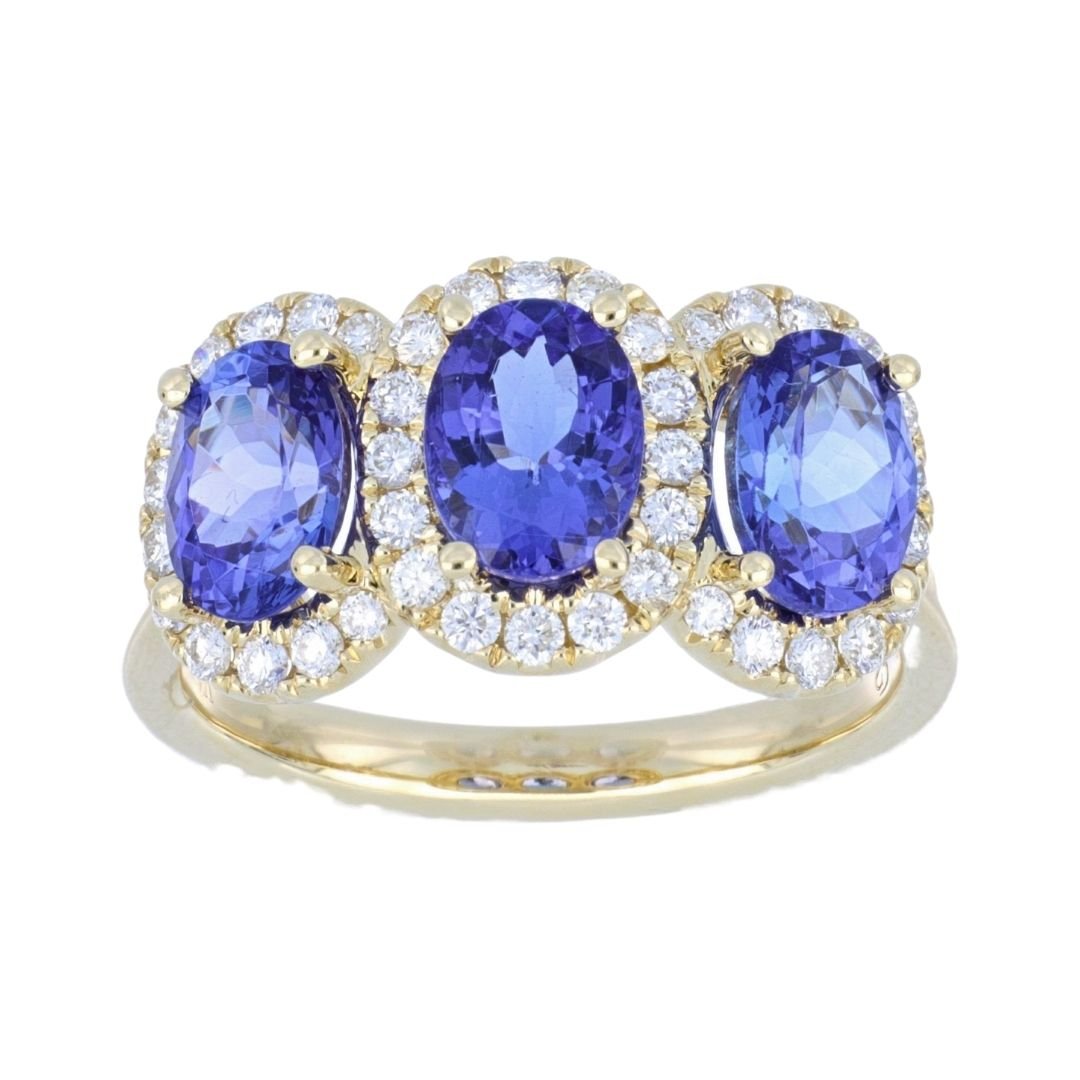 Buy Tanzanite Ring (Tanzanite 2.31 cts. White Diamond 0.46 cts. ) at Kay's Fine Jewelry