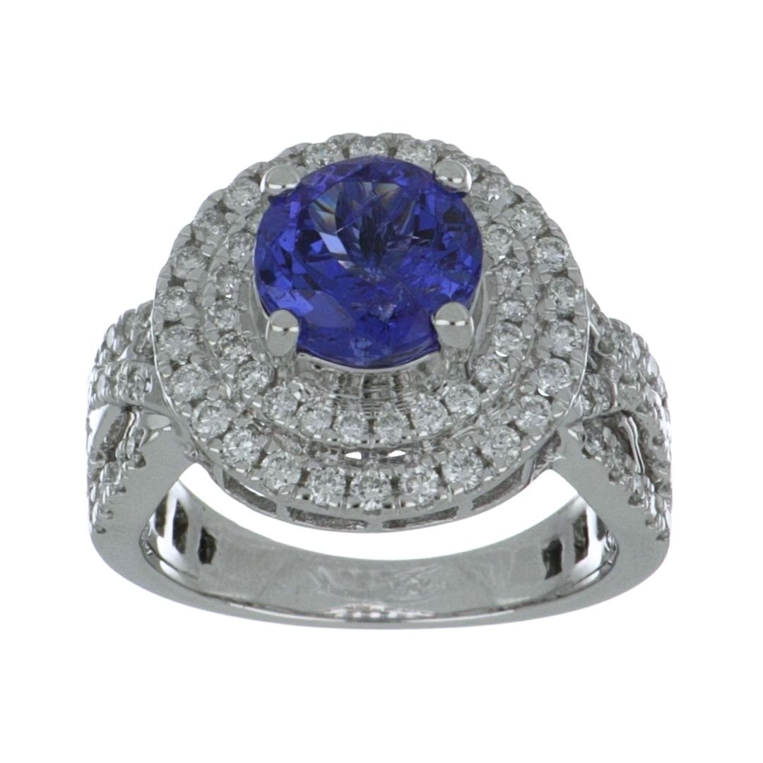 Buy Tanzanite Ring (Tanzanite 2.63 cts. White Diamond 0.9 cts. ) at Kay's Fine Jewelry