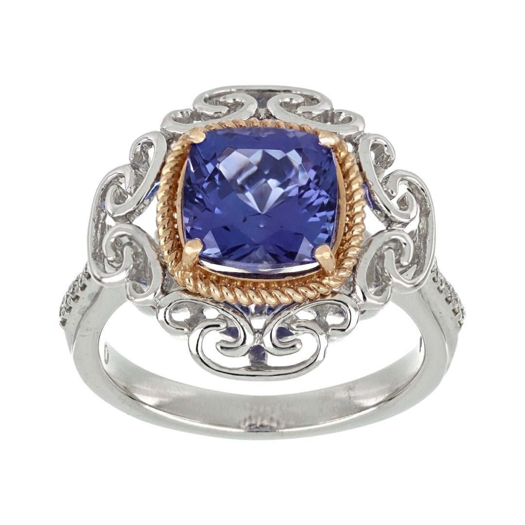 Buy Tanzanite Ring (Tanzanite 2.86 cts. White Diamond 0.06 cts.) at Kay's Fine Jewelry