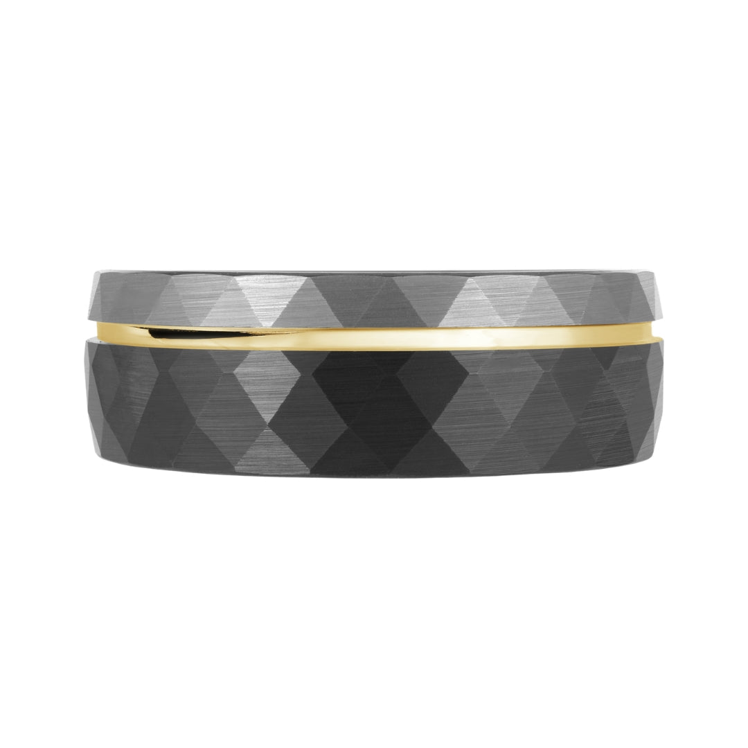 Buy Tri - Color Tungsten Wedding Band – 8mm at Kay&