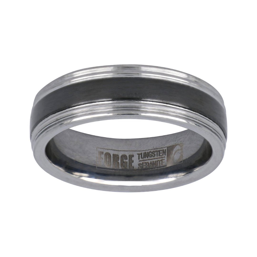 Tungsten/Ceramic Men's Ring Not Net