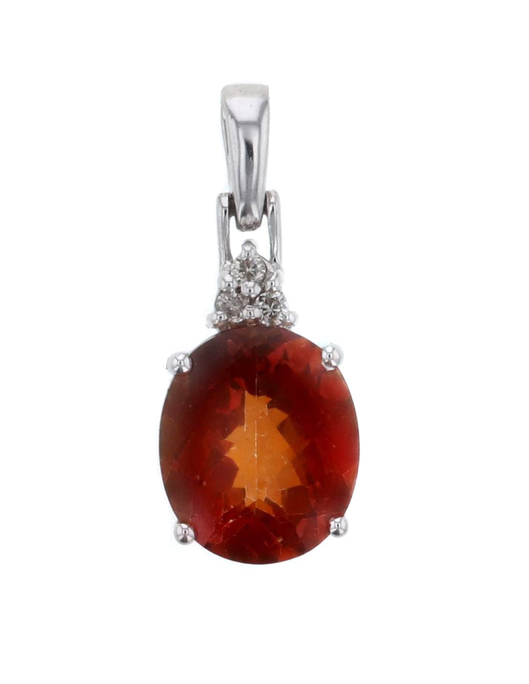 Twillite Topaz Pendant (Twillite Topaz 5.50 cts White Diamond 0.06 cts) NET