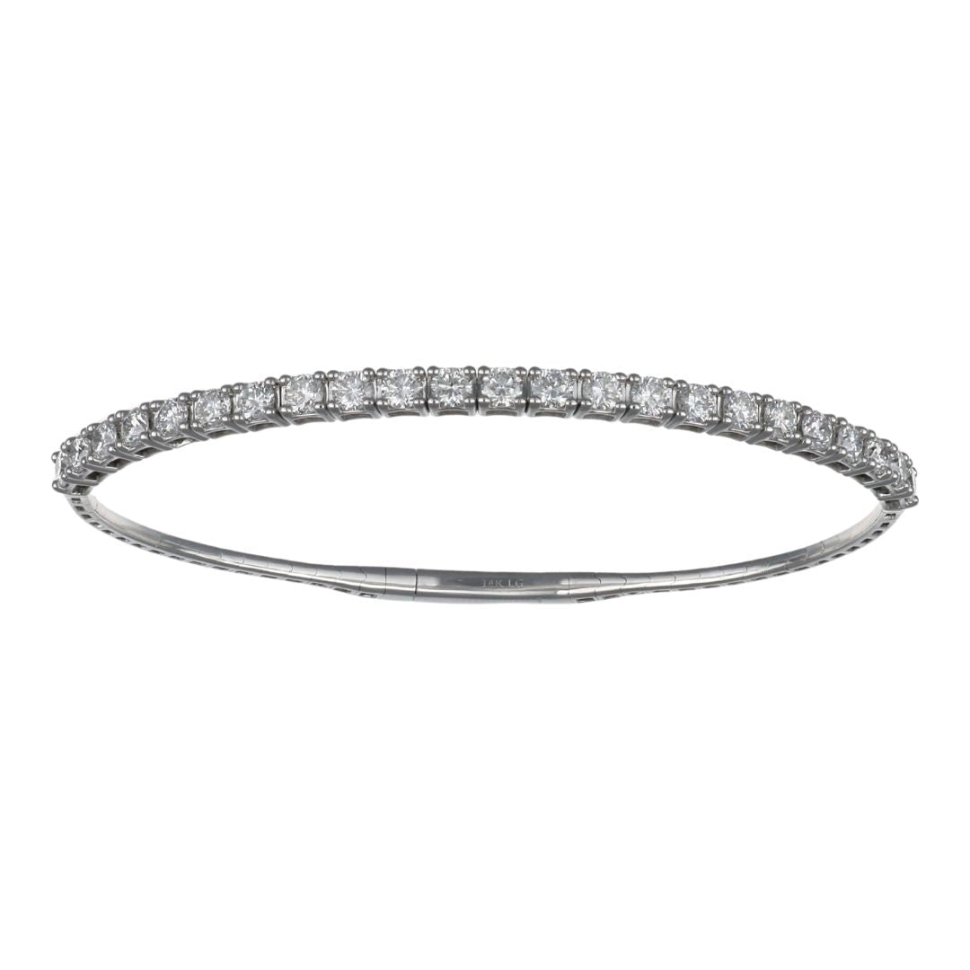 Buy White Diamond Bangle (Lab Grown White Diamond 2.38 cts.) at Kay's Fine Jewelry
