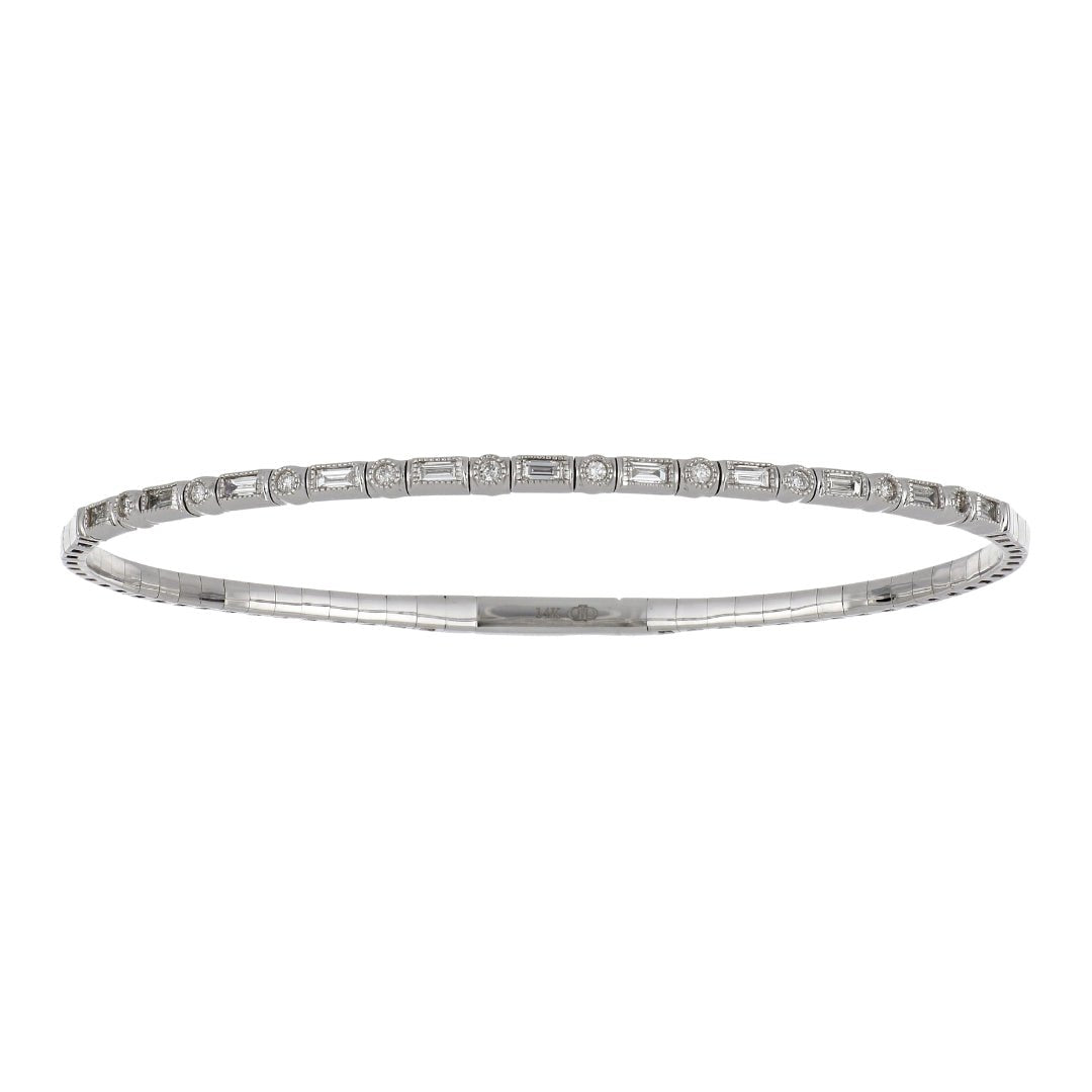Buy White Diamond Bangle (White Diamond 0.38 cts.) at Kay's Fine Jewelry