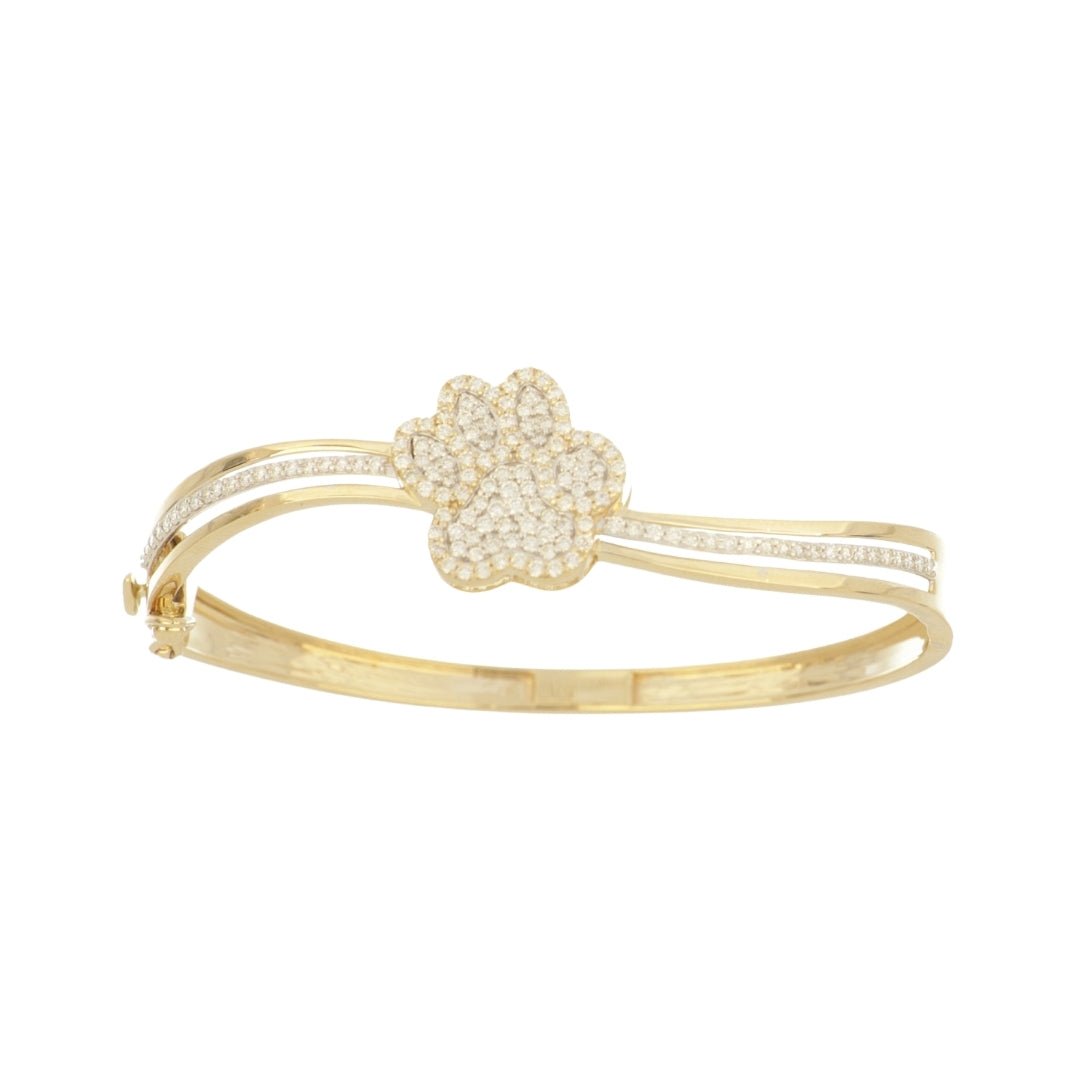 White Diamond Bangle (White Diamond 1.17 cts.) Not Net