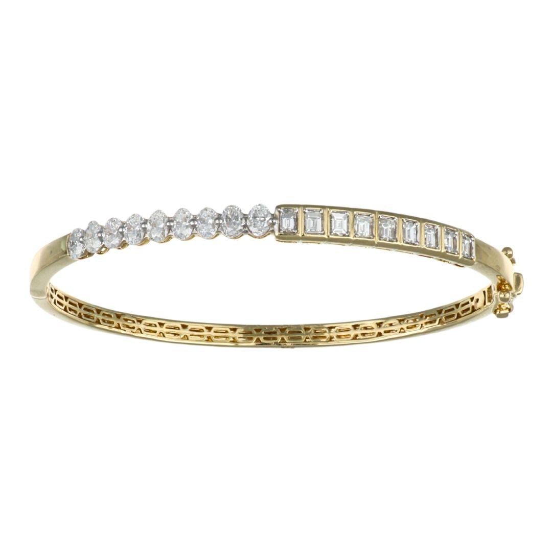 Buy White Diamond Bangle (White Diamond 1.3 cts. White Diamond 0.67 cts.) at Kay's Fine Jewelry